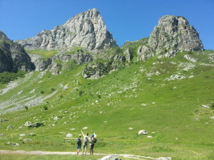 Wanderung zur Berghütte Havis De Giorgio.