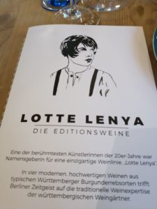Namensgeberin Lotte Lenya.