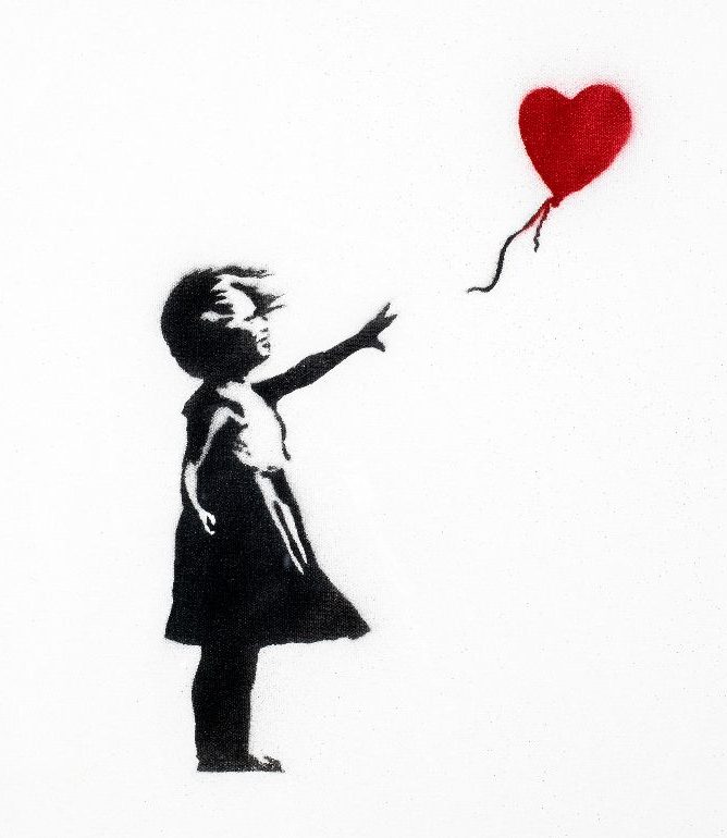 Girl with Balloon - Banksy