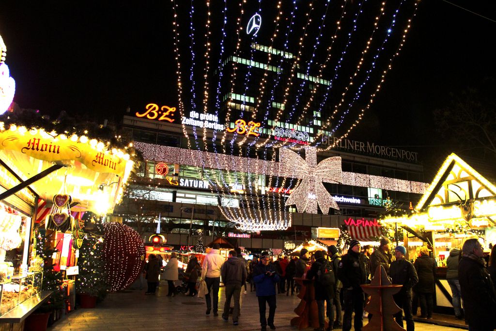 Weihnachtliches am Kurfürstendamm - Berliner Kudamm